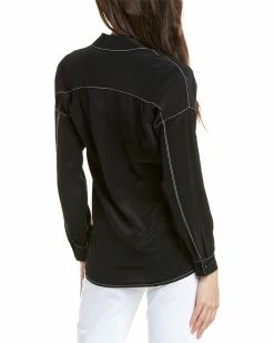 Alternative view of ALEXIS Magnus Silk Top Women Tops