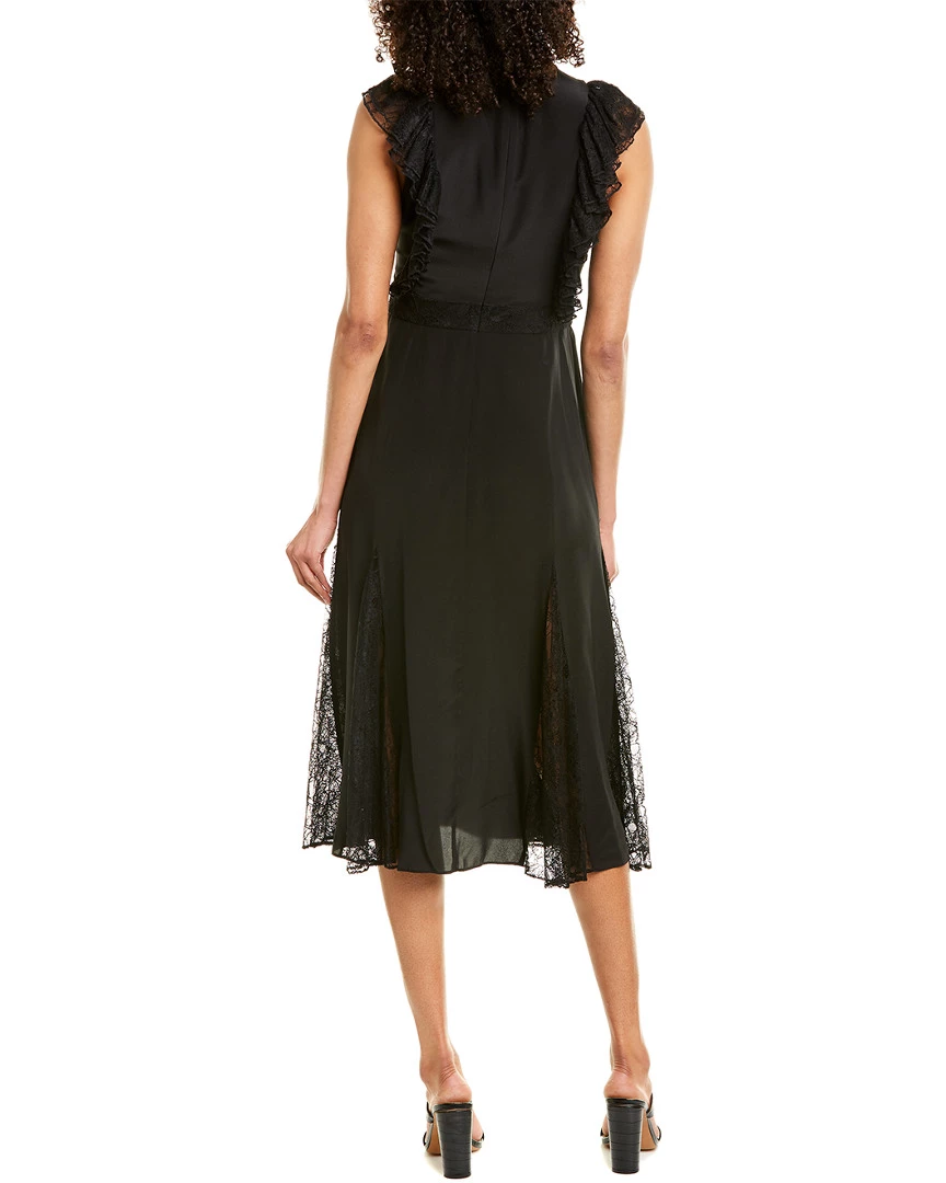 Alexis Sterling Silk Midi Dress Women Dresses 2 Alexis Sterling Silk Midi Dress Women Dresses - Image 2