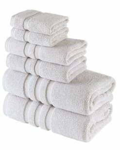 Alexis Antimicrobial Irvington 6pc Towel Set Home Bath Towels