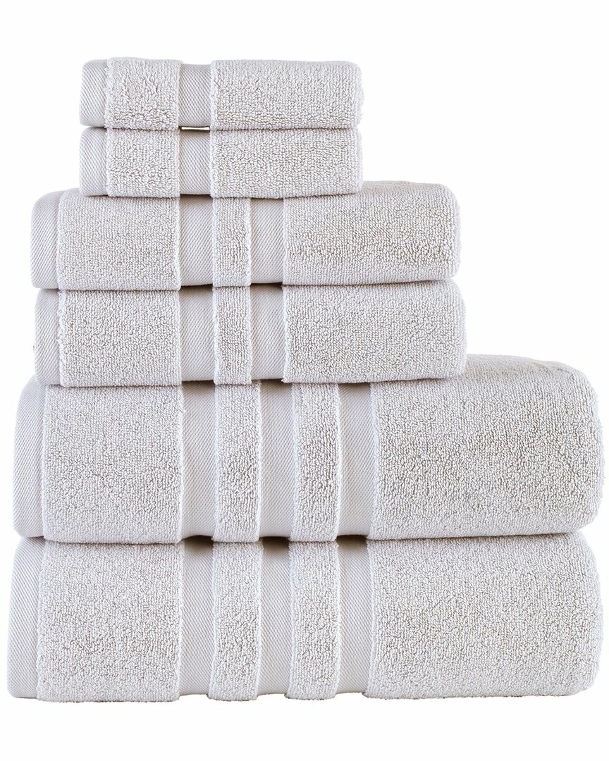Alexis Antimicrobial Irvington 6pc Towel Set Home Bath Towels 2 Alexis Antimicrobial Irvington 6pc Towel Set Home Bath Towels - Image 2