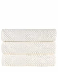 Alternative view of Alexis Antimicrobial Honeycomb Bath Towel Pack Of 3 Home Bath Towels