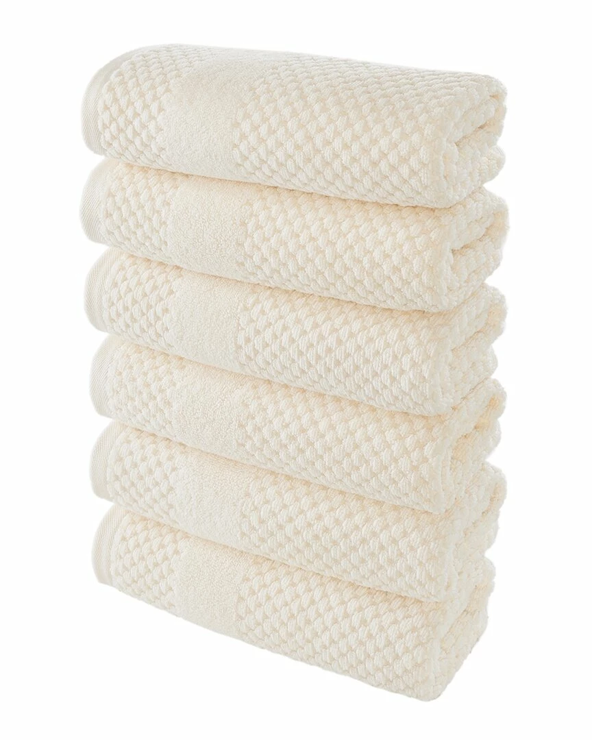 Alexis Antimicrobial Honeycomb Hand Towel Pack Of 6 Home Bath Towels 1 Alexis Antimicrobial Honeycomb Hand Towel Pack Of 6 Home Bath Towels