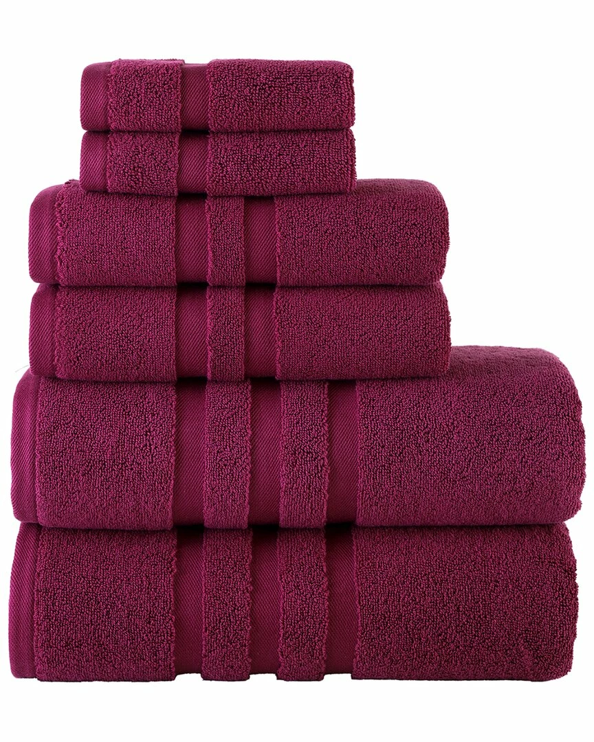 Alexis Antimicrobial Irvington 6pc Towel Set Home Bath Towels 2 Alexis Antimicrobial Irvington 6pc Towel Set Home Bath Towels - Image 2