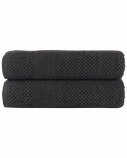 Alternative view of Alexis Antimicrobial Honeycomb Bath Sheet Pack Of 2 Home Bath Towels