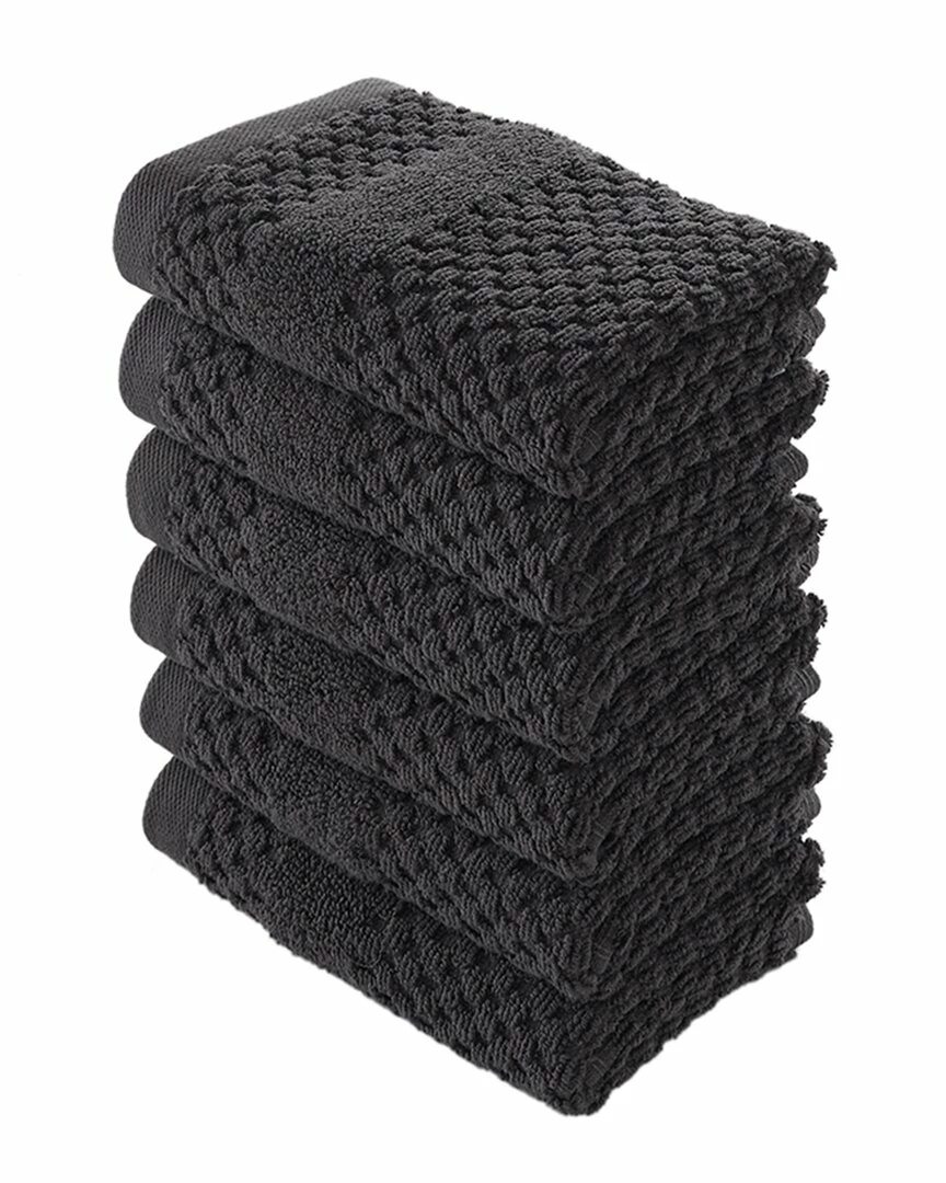 Alexis Antimicrobial Honeycomb Washcloth Pack Of 6 Home Bath Towels 1 Alexis Antimicrobial Honeycomb Washcloth Pack Of 6 Home Bath Towels