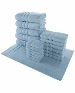 Alexis Antimicrobial Irvington 18pc Towel Set Home Bath Towels