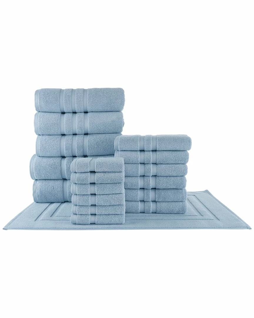 Alexis Antimicrobial Irvington 18pc Towel Set Home Bath Towels 2 Alexis Antimicrobial Irvington 18pc Towel Set Home Bath Towels - Image 2