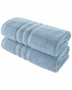 Alexis Antimicrobial Irvington Bath Sheet Pack Of 2 Home Bath Towels