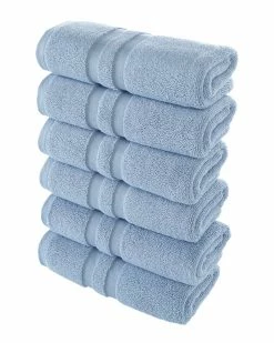 Alexis Antimicrobial Irvington Hand Towel Pack Of 6 Home Bath Towels