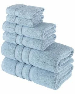Alexis Antimicrobial Irvington 6pc Towel Set Home Bath Towels