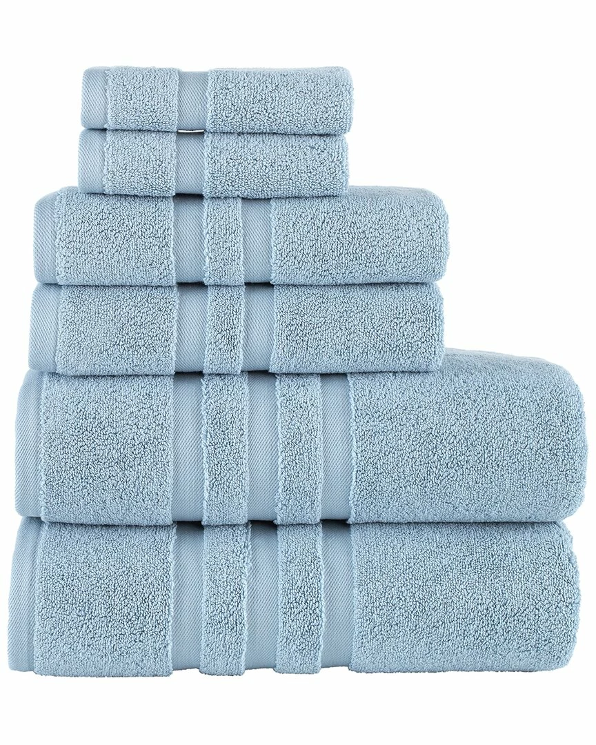 Alexis Antimicrobial Irvington 6pc Towel Set Home Bath Towels 2 Alexis Antimicrobial Irvington 6pc Towel Set Home Bath Towels - Image 2