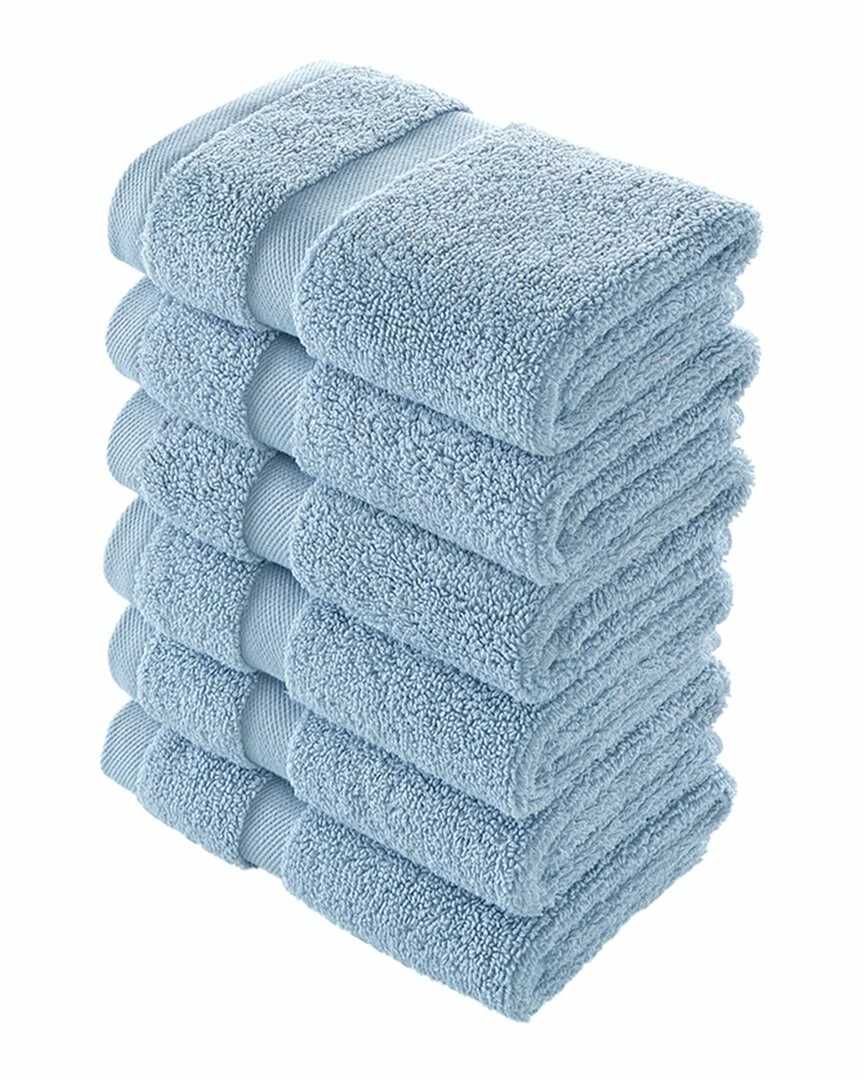 Alexis Antimicrobial Irvington Washcloth Pack Of 6 Home Bath Towels