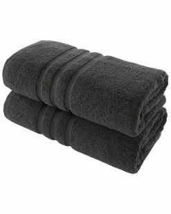 Alexis Antimicrobial Irvington Bath Sheet Pack Of 2 Home Bath Towels