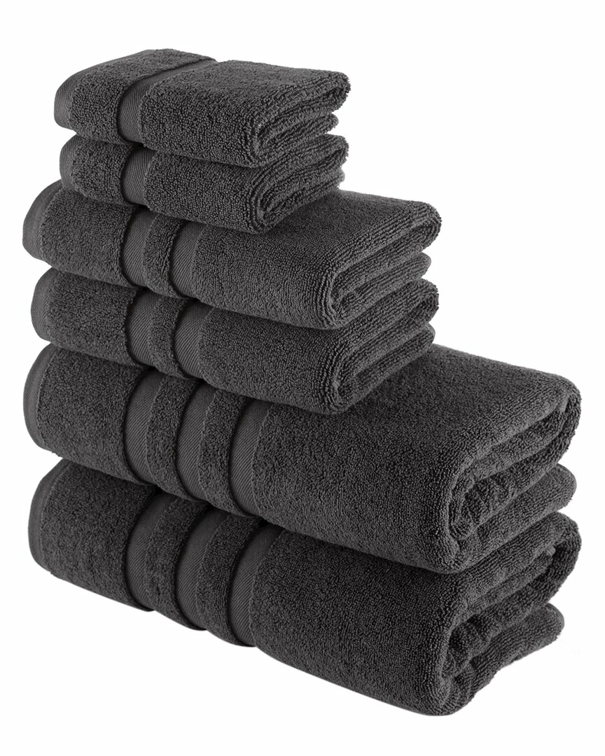 Alexis Antimicrobial Irvington 6pc Towel Set Home Bath Towels 1 Alexis Antimicrobial Irvington 6pc Towel Set Home Bath Towels