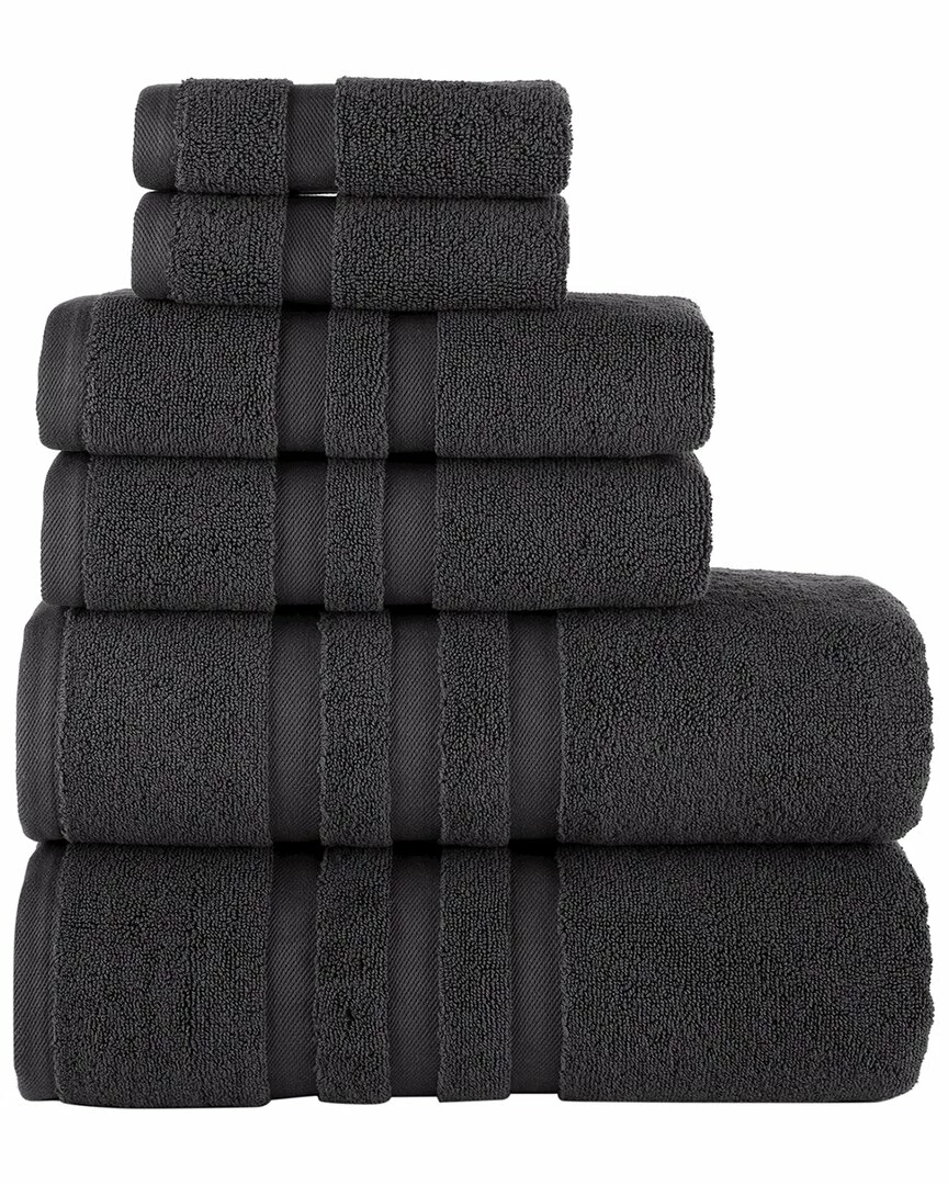 Alexis Antimicrobial Irvington 6pc Towel Set Home Bath Towels 2 Alexis Antimicrobial Irvington 6pc Towel Set Home Bath Towels - Image 2