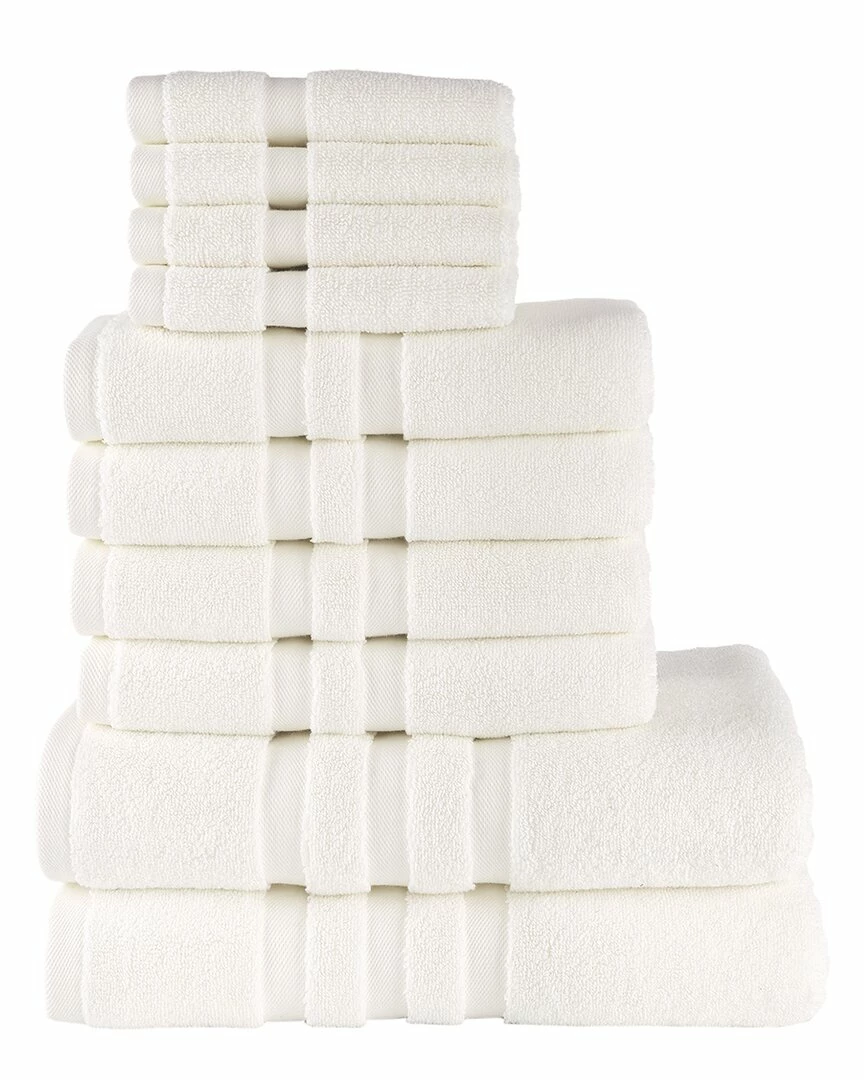 Alexis Antimicrobial Irvington 10pc Towel Set Home Bath Towels 2 Alexis Antimicrobial Irvington 10pc Towel Set Home Bath Towels - Image 2