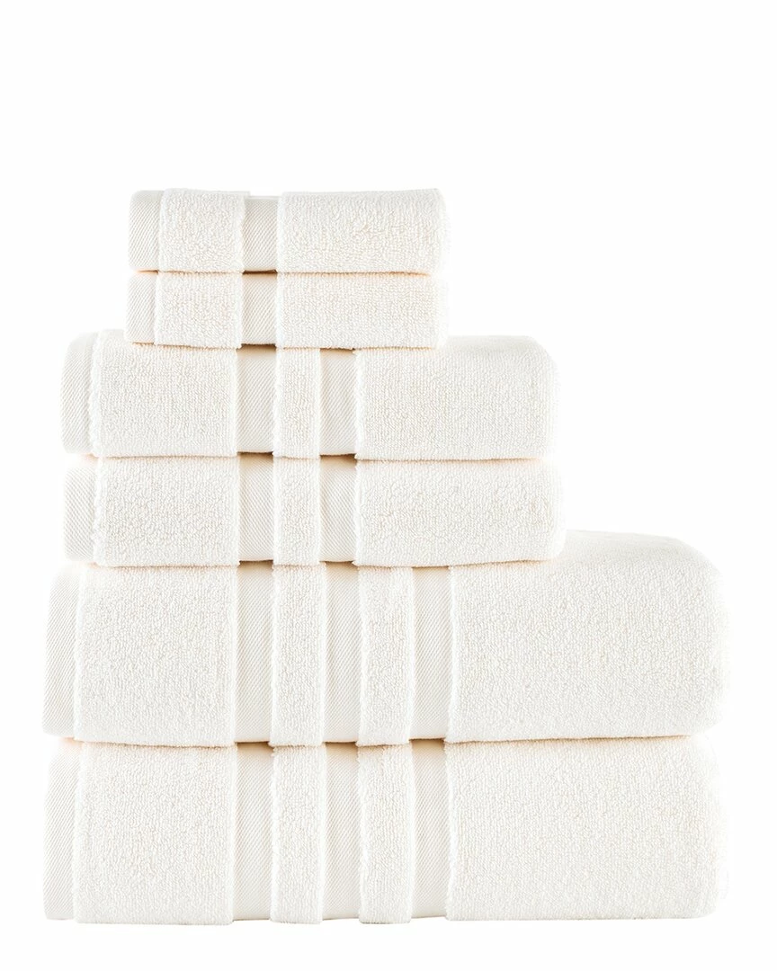 Alexis Antimicrobial Irvington 6pc Towel Set Home Bath Towels 2 Alexis Antimicrobial Irvington 6pc Towel Set Home Bath Towels - Image 2