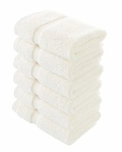 Alexis Antimicrobial Irvington Washcloth Pack Of 6 Home Bath Towels