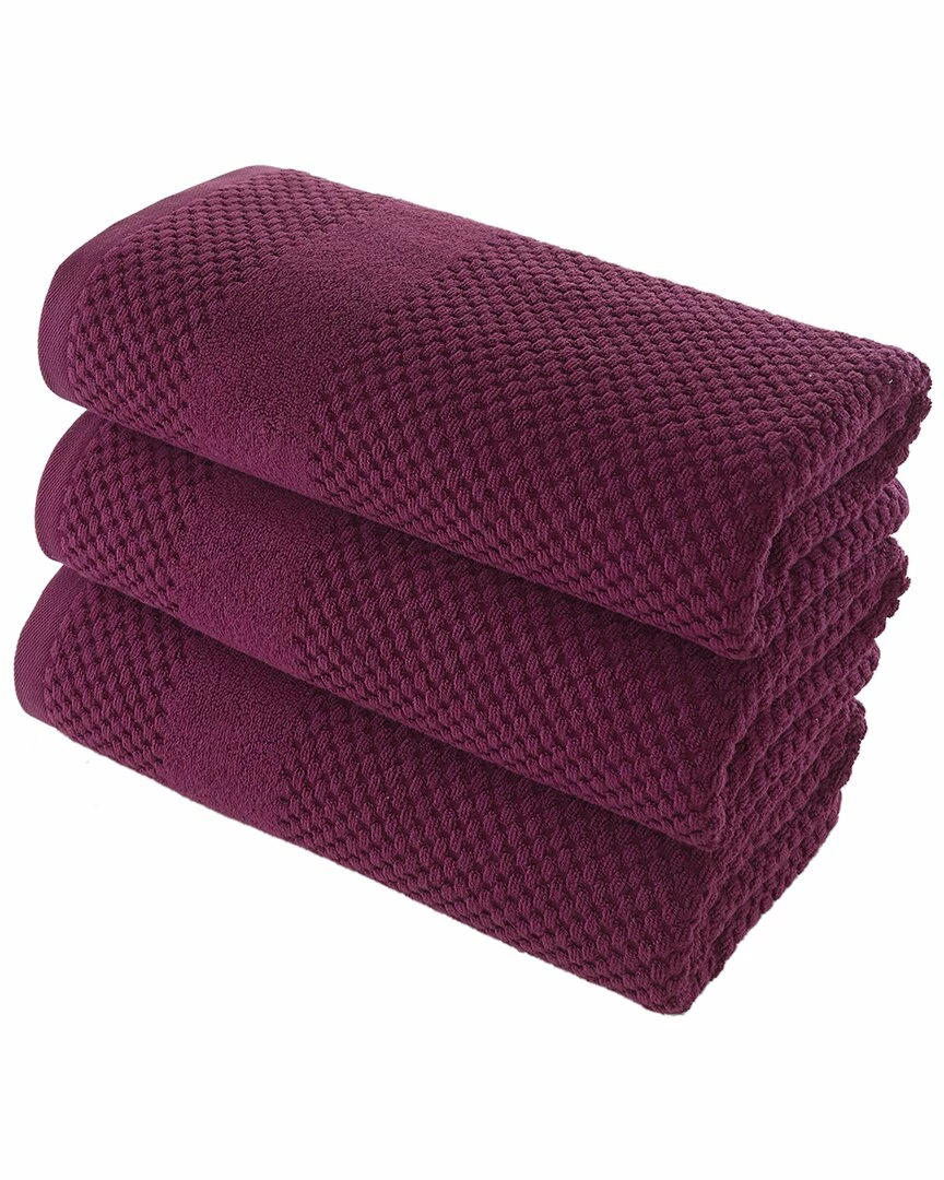 Alexis Antimicrobial Honeycomb Bath Towel Pack Of 3 Home Bath Towels 1 Alexis Antimicrobial Honeycomb Bath Towel Pack Of 3 Home Bath Towels