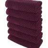 Alexis Antimicrobial Honeycomb Hand Towel Pack Of 6 Home Bath Towels