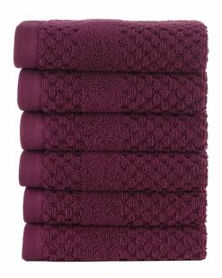 Alternative view of Alexis Antimicrobial Honeycomb Washcloth Pack Of 6 Home Bath Towels