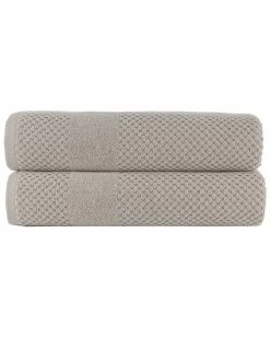 Alternative view of Alexis Antimicrobial Honeycomb Bath Sheet Pack Of 2 Home Bath Towels