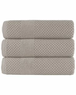 Alternative view of Alexis Antimicrobial Honeycomb Bath Towel Pack Of 3 Home Bath Towels