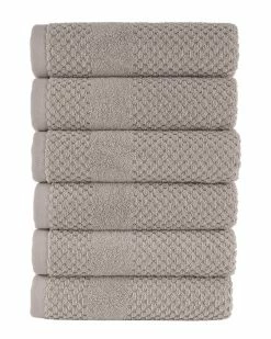Alternative view of Alexis Antimicrobial Honeycomb Hand Towel Pack Of 6 Home Bath Towels