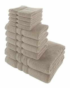 Alexis Antimicrobial Irvington 10pc Towel Set Home Bath Towels