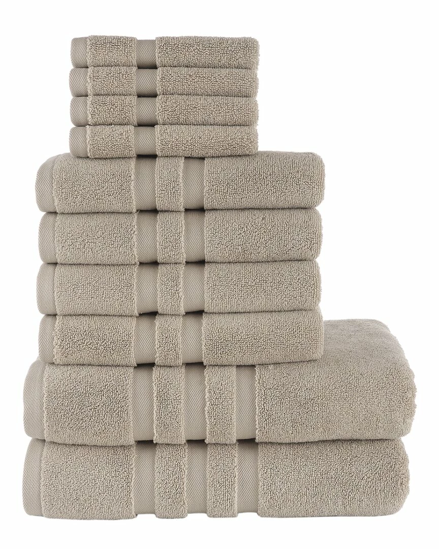 Alexis Antimicrobial Irvington 10pc Towel Set Home Bath Towels 2 Alexis Antimicrobial Irvington 10pc Towel Set Home Bath Towels - Image 2