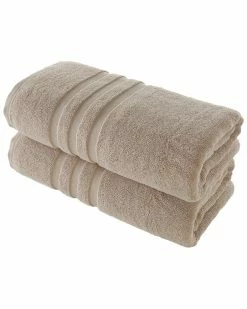 Alexis Antimicrobial Irvington Bath Sheet Pack Of 2 Home Bath Towels