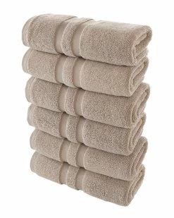 Alexis Antimicrobial Irvington Hand Towel Pack Of 6 Home Bath Towels