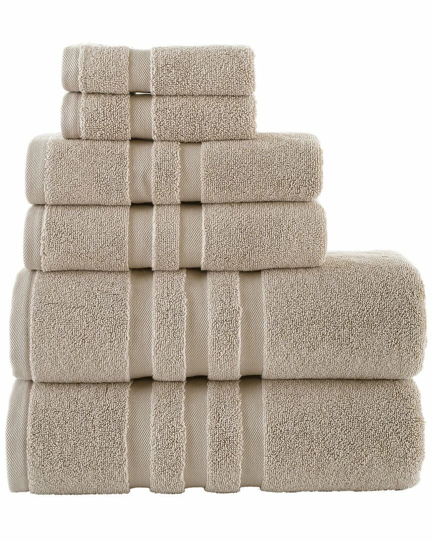 Alexis Antimicrobial Irvington 6pc Towel Set Home Bath Towels - Image 2