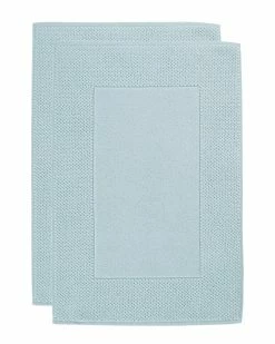Alexis Antimicrobial Honeycomb Bath Mat Pack Of 2 Home Bath Mats & Curtains