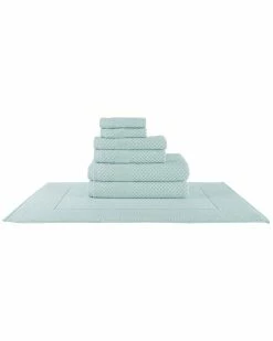 Alternative view of Alexis Antimicrobial Honeycomb 7pc Towel Set Home Bath Towels