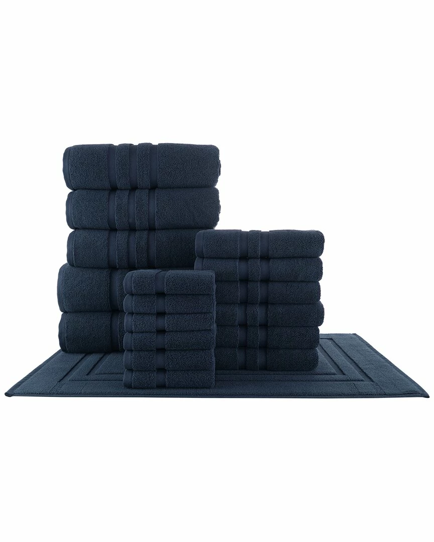 Alexis Antimicrobial Irvington 18pc Towel Set Home Bath Towels 2 Alexis Antimicrobial Irvington 18pc Towel Set Home Bath Towels - Image 2