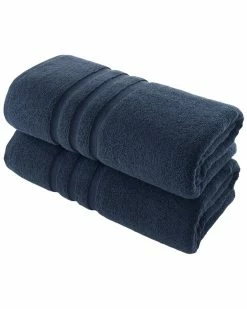 Alexis Antimicrobial Irvington Bath Sheet Pack Of 2 Home Bath Towels