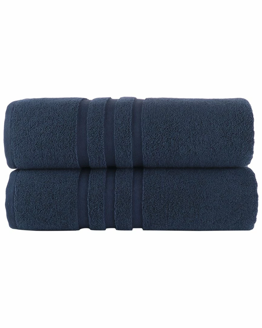 Alexis Antimicrobial Irvington Bath Sheet Pack Of 2 Home Bath Towels 2 Alexis Antimicrobial Irvington Bath Sheet Pack Of 2 Home Bath Towels - Image 2