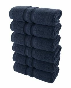Alexis Antimicrobial Irvington Hand Towel Pack Of 6 Home Bath Towels