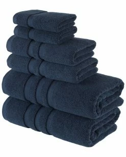 Alexis Antimicrobial Irvington 6pc Towel Set Home Bath Towels