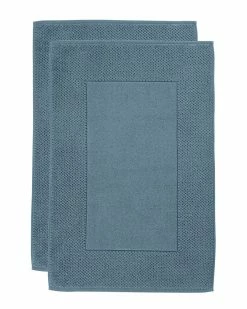 Alexis Antimicrobial Honeycomb Bath Mat Pack Of 2 Home Bath Mats & Curtains