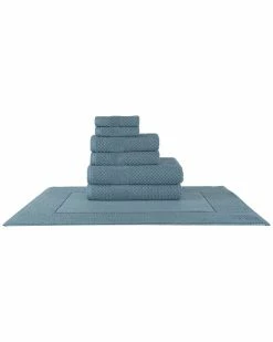 Alternative view of Alexis Antimicrobial Honeycomb 7pc Towel Set Home Bath Towels