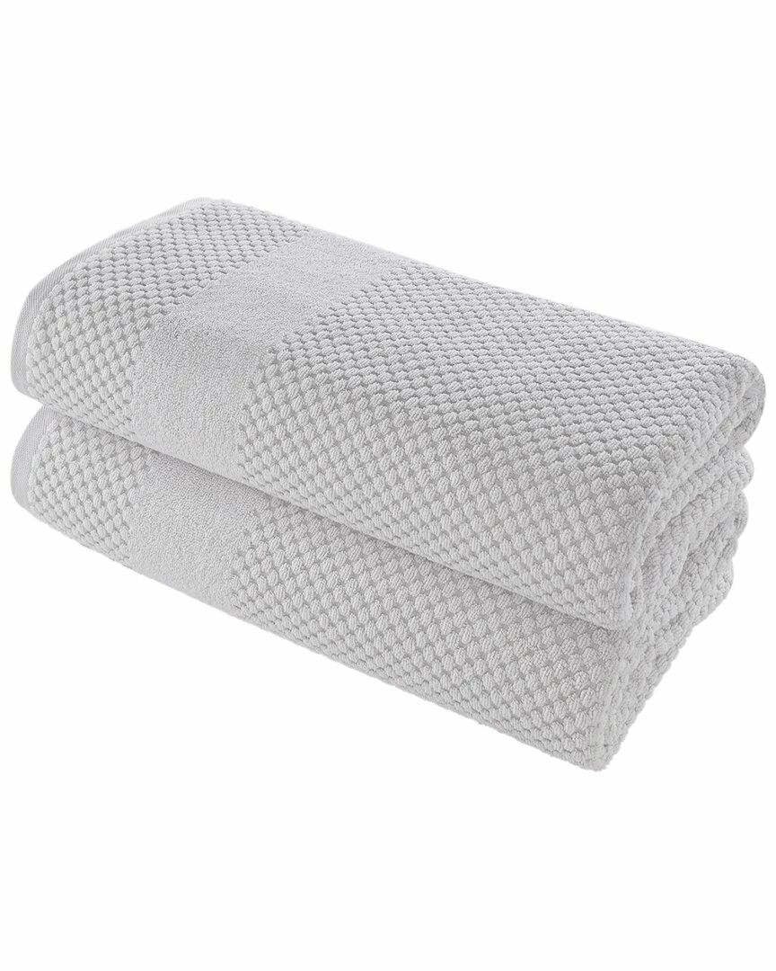 Alexis Antimicrobial Honeycomb Bath Sheet Pack Of 2 Home Bath Towels 1 Alexis Antimicrobial Honeycomb Bath Sheet Pack Of 2 Home Bath Towels