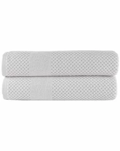 Alternative view of Alexis Antimicrobial Honeycomb Bath Sheet Pack Of 2 Home Bath Towels