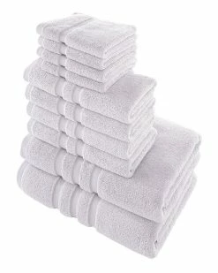 Alexis Antimicrobial Irvington 10pc Towel Set Home Bath Towels