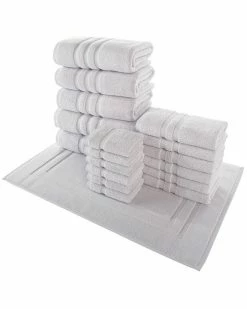 Alexis Antimicrobial Irvington 18pc Towel Set Home Bath Towels