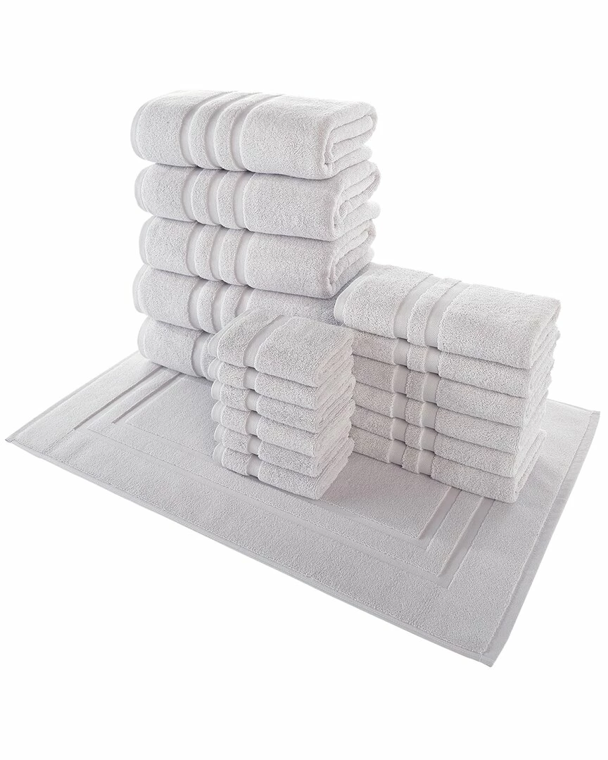 Alexis Antimicrobial Irvington 18pc Towel Set Home Bath Towels 1 Alexis Antimicrobial Irvington 18pc Towel Set Home Bath Towels
