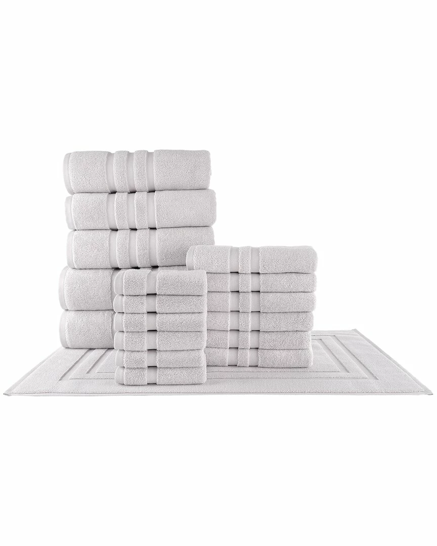 Alexis Antimicrobial Irvington 18pc Towel Set Home Bath Towels 2 Alexis Antimicrobial Irvington 18pc Towel Set Home Bath Towels - Image 2
