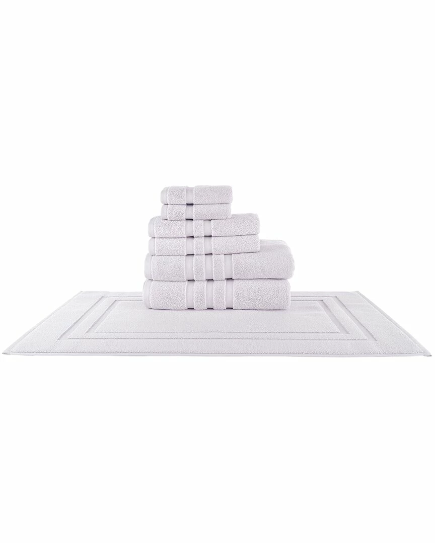 Alexis Antimicrobial Irvington 7pc Towel Set Home Bath Towels 2 Alexis Antimicrobial Irvington 7pc Towel Set Home Bath Towels - Image 2
