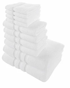 Alexis Antimicrobial Irvington 10pc Towel Set Home Bath Towels